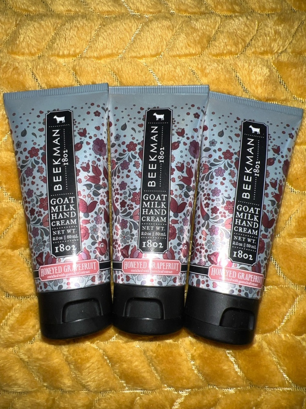 Beekman 1802 Honeyed Grapefruit Hand Cream Tubes